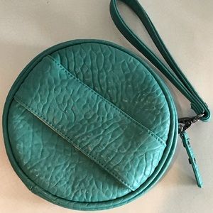 Poverty Flats /Nordstrom Round Wristlet Purse NWOT